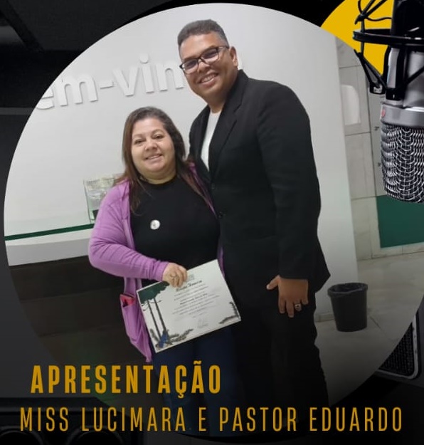 DIRETOR PR EDUARDO ALVES E MISSIONÁRIA LUCIMARA